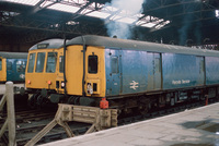 Class 128 DMU at Manchester Victoria