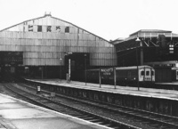 Class 128 DMU at Manchester Victoria