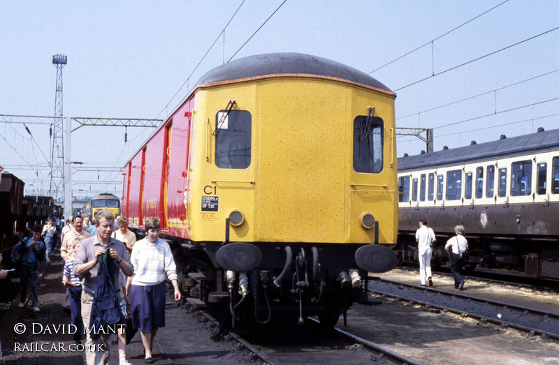 Class 128 DMU at Bescot depot