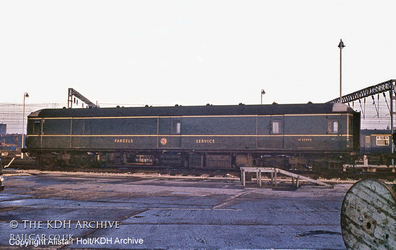 Class 128 DMU at Soho depot