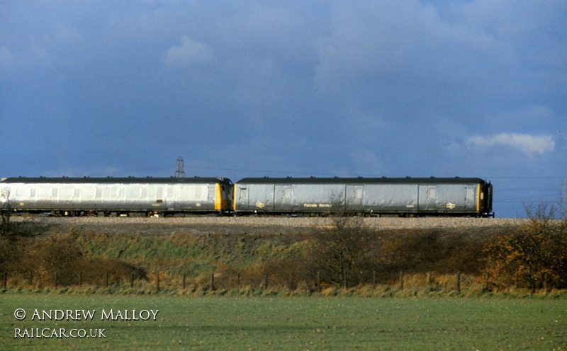 Class 128 DMU at near Langley