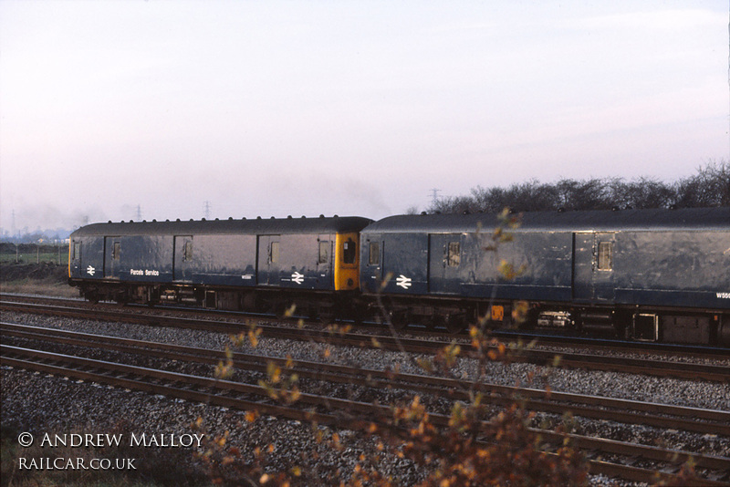 Class 128 DMU at near Langley