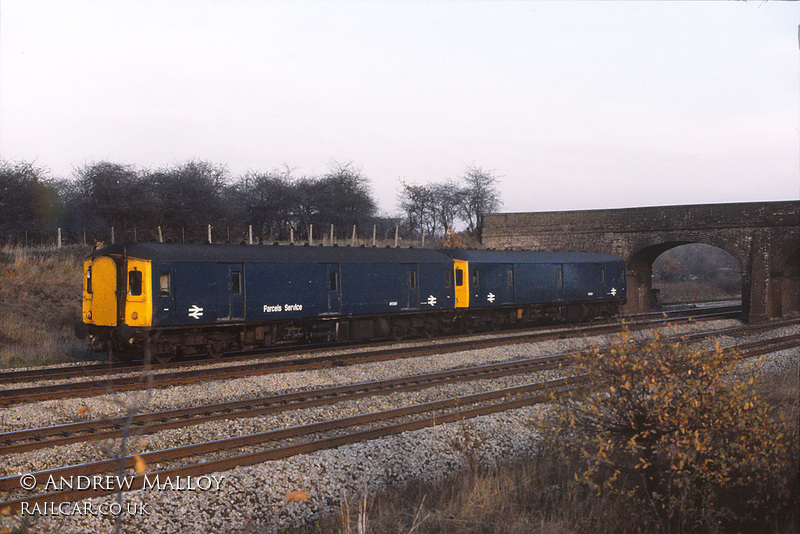 Class 128 DMU at near Langley