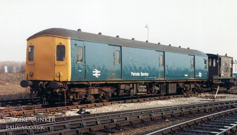 Class 128 DMU at Newton Heath depot