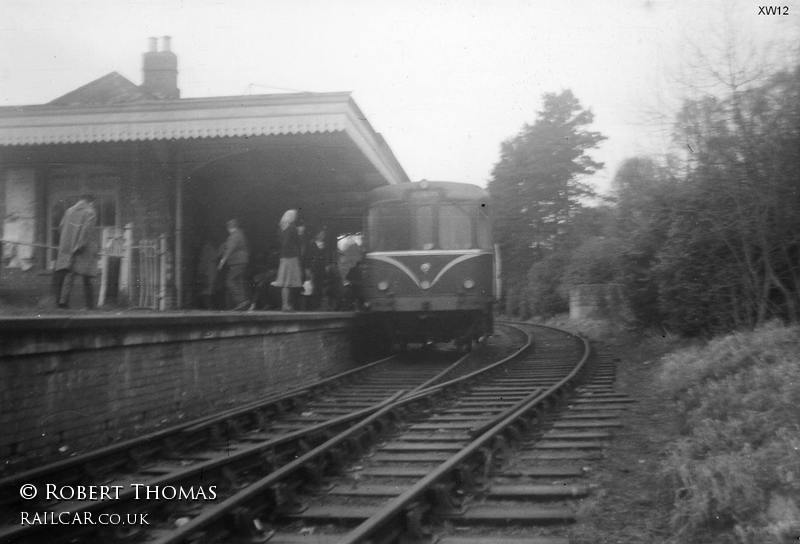 Ac cars railbus at Tetbury