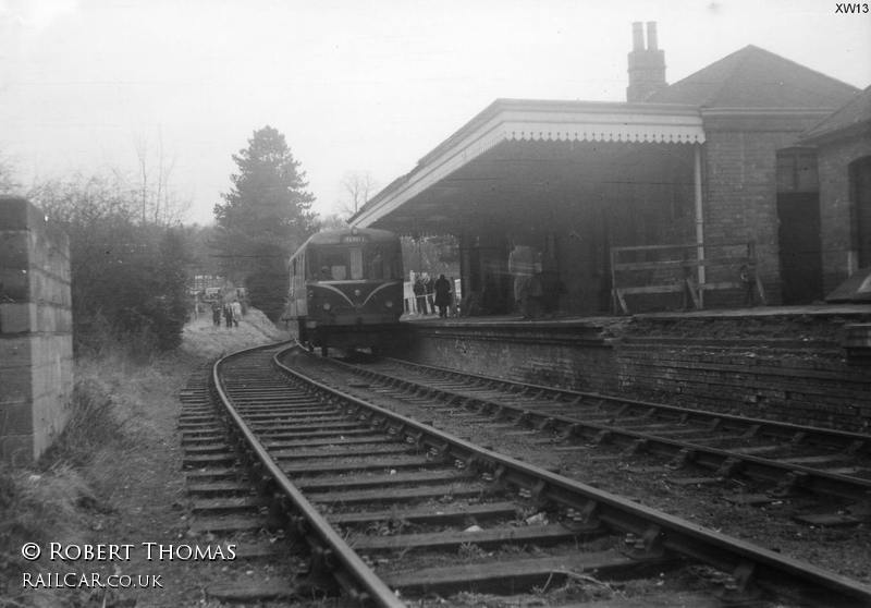 Ac cars railbus at Tetbury