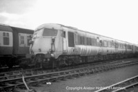 Old Oak Common depot on circa mid-1970s