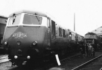 Blue pullman at Bristol Bath Road