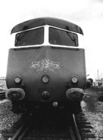 Blue pullman at Old Oak Common depot