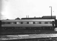 Blue pullman at Old Oak Common depot