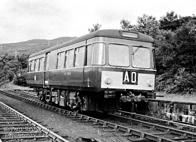 Park royal railbus at Garelochhead