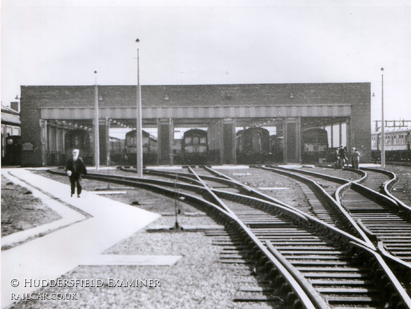 Class 101 DMU at Neville Hill depot