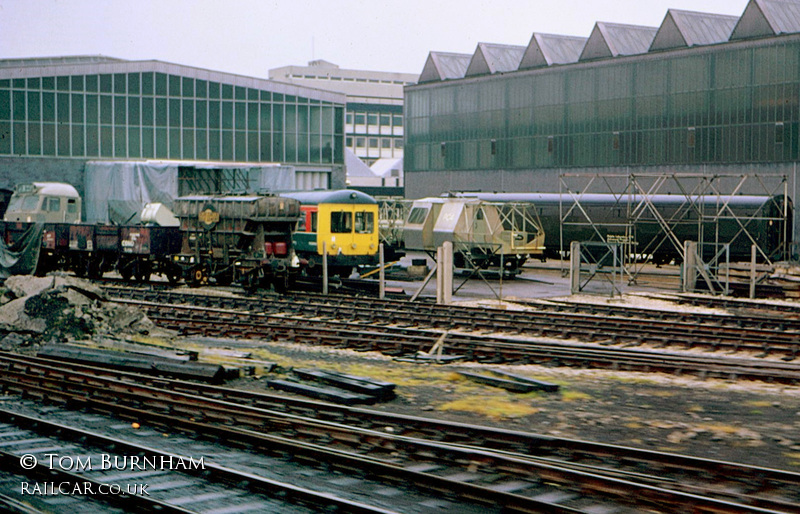 Wickham railbus at Derby RTC