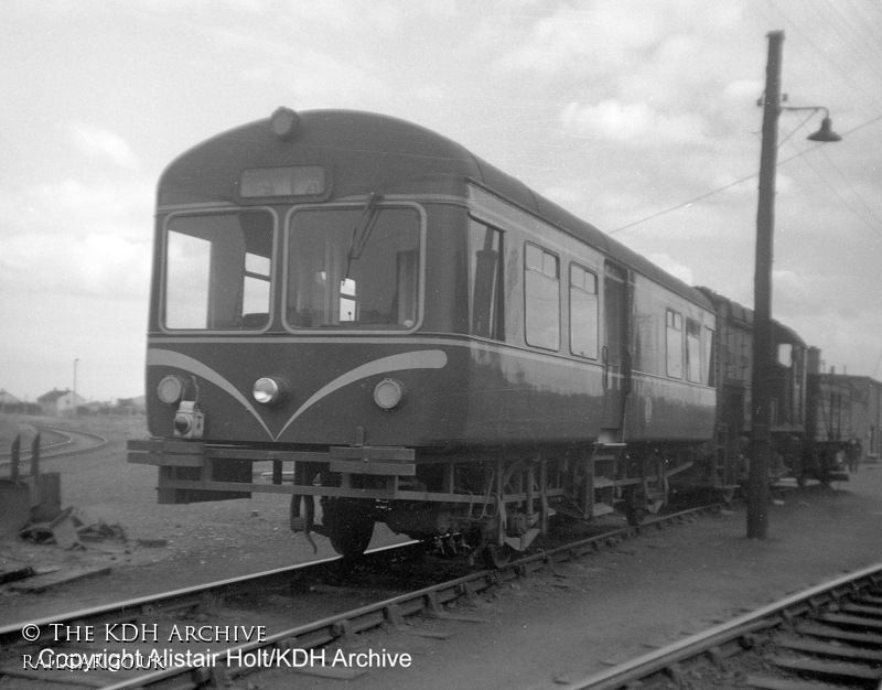 Wickham railbus at Stirling shed