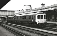 Class 100 DMU at Sheffield