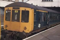 Class 100 DMU at Lowestoft