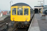 Class 100 DMU at Ipswich