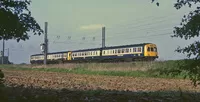 Class 101 parcel DMU at Copmanthorpe