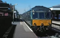 Class 101 DMU at Romiley