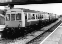 Class 101 DMU at Retford Low Level