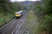 Class 101 DMU at Totley Tunnel East
