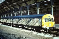 Class 101 DMU at Darlington