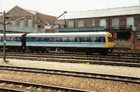 Class 101 DMU at Doncaster