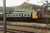 Class 101 DMU at Doncaster