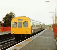 Class 101 DMU at Kings Sutton