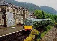 Class 101 DMU at Betws-y-Coed