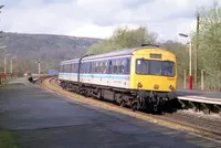 Class 101 DMU at Grindleford