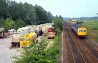 Class 101 DMU at Whitlingham Junction