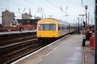 Class 101 DMU at Doncaster