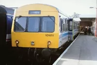 Class 101 DMU at Cambridge