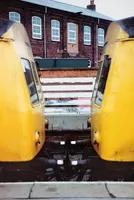 Class 101 DMU at Doncaster