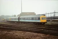 Class 101 DMU at Chester depot