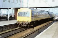 Class 101 DMU at Peterborough