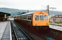 Class 101 DMU at Barmouth