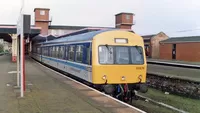 Class 101 DMU at Llandudno Junction