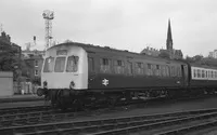 Class 101 DMU at Dundee depot