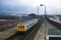 Class 101 DMU at Blaydon