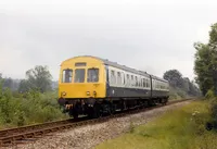 Class 101 DMU at near Dolau