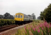 Class 101 DMU at near Dolau