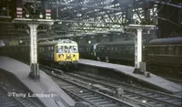 Class 101 DMU at Glasgow Central