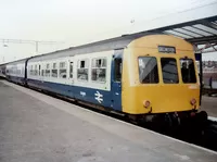 Class 101 DMU at Colchester