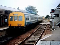 Class 101 DMU at Saxmundham