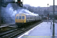 Class 101 DMU at Edinburgh Waverley