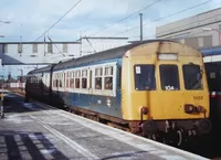 Class 101 DMU at Peterborough