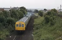 Class 101 DMU at North Berwick