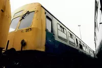 Class 101 DMU at Snailwell